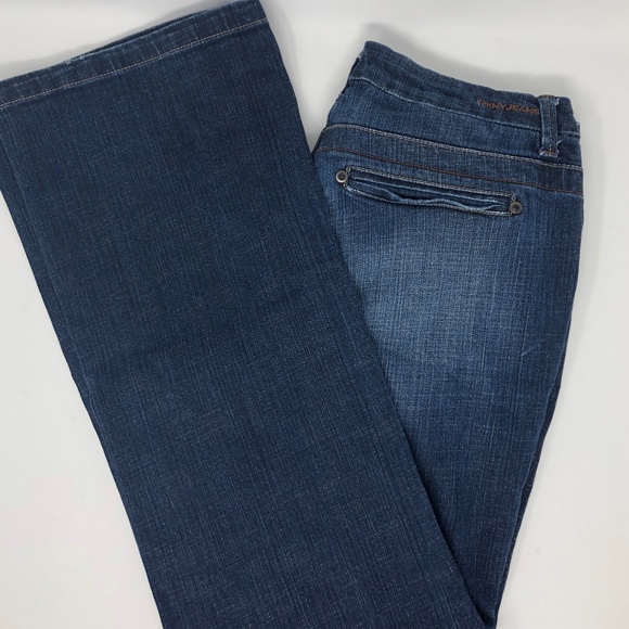 DKNY Wide-Leg Trouser Jeans - Picture 1 of 6